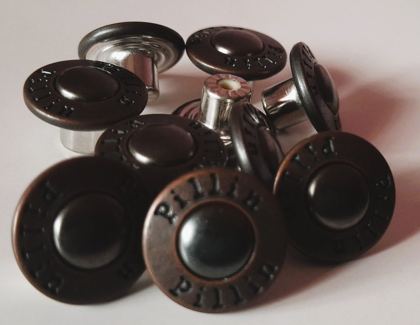 Denim button - style 008