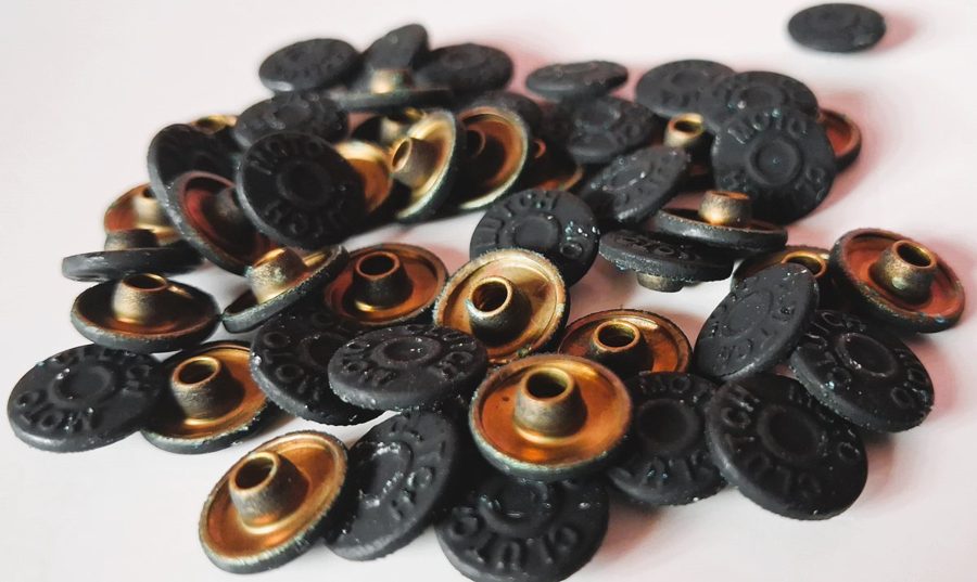 Denim button - style 021
