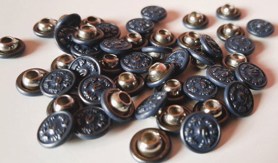 Denim button - style 023