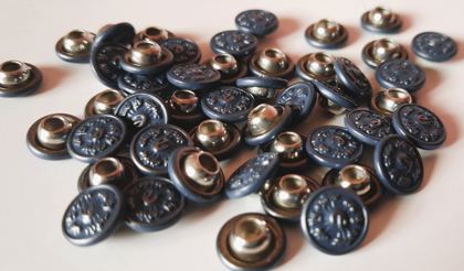 Denim button - style 023
