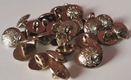 Metal sewing button - style 007