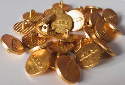 Metal sewing button - style 010