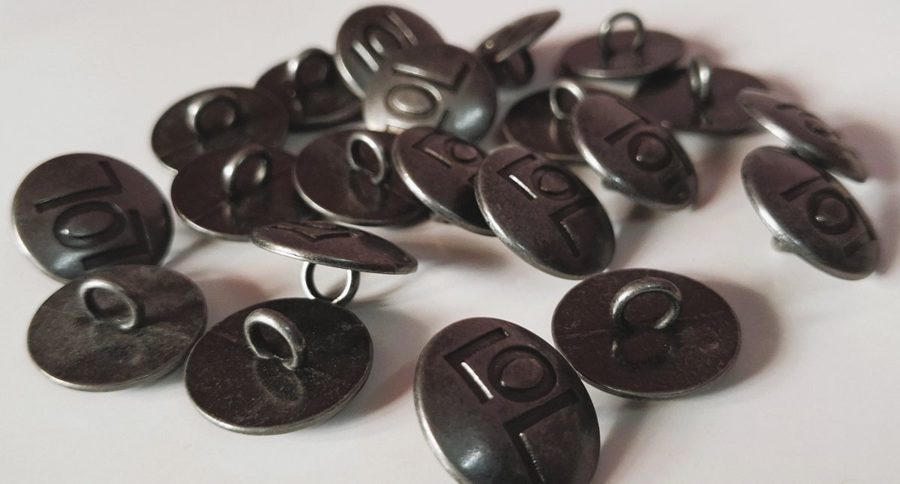 Metal sewing button - style 018