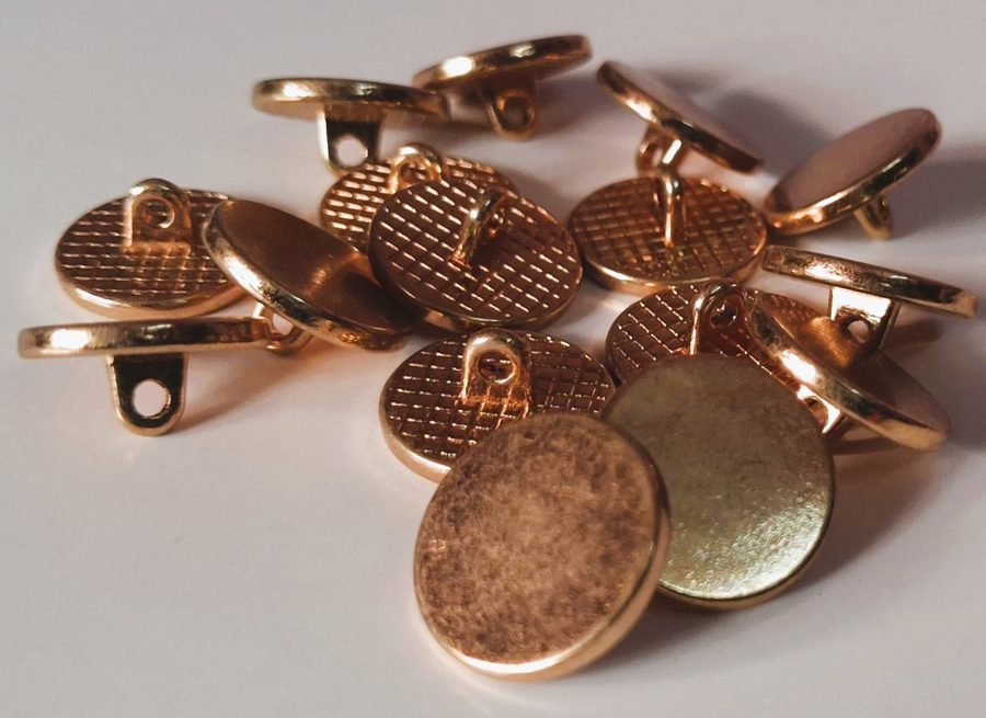 Metal sewing button - style 019