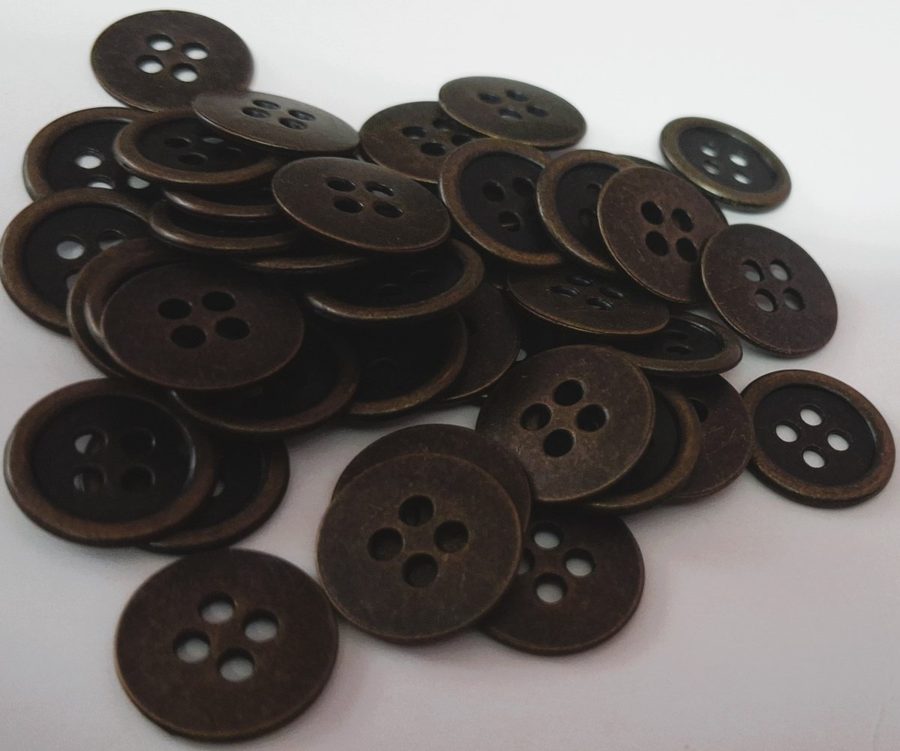 Metal sewing button - style 025