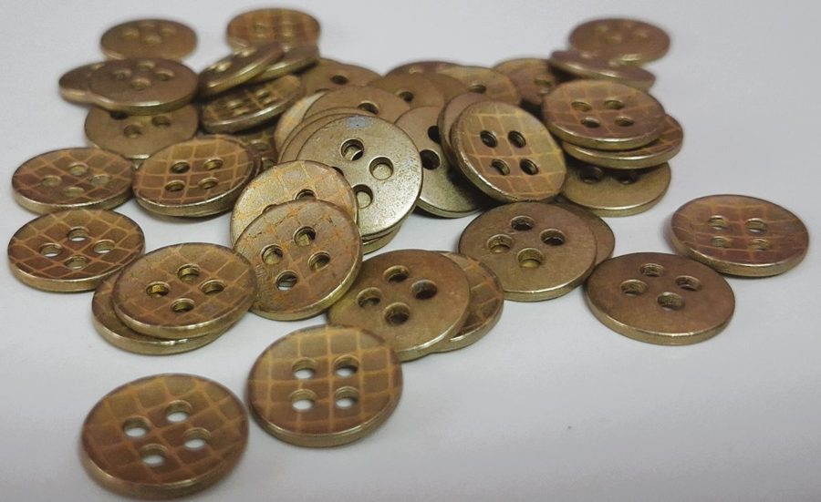 Metal sewing button - style 026