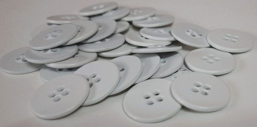 Metal sewing button - style 027