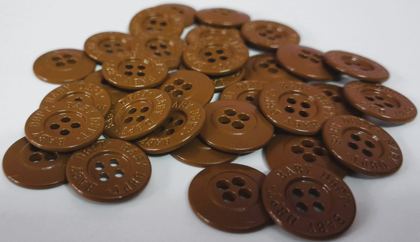 Metal sewing button - style 028