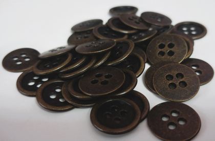 Metal sewing button - style 031