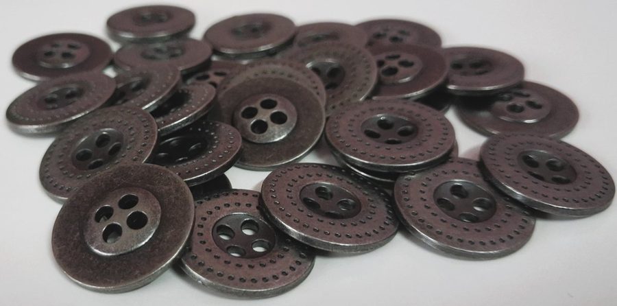 Metal sewing button - style 033