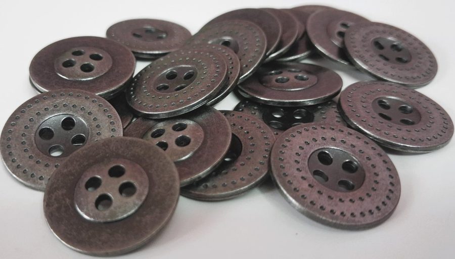 Metal sewing button - style 034