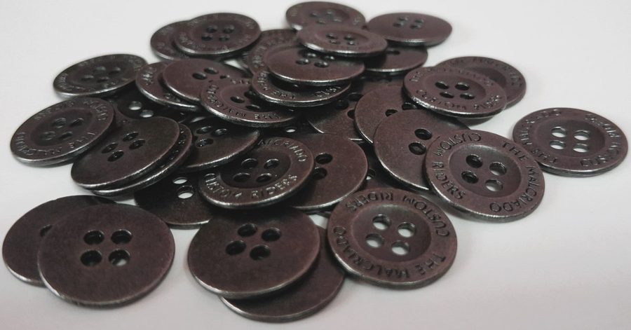 Metal sewing button - style 035