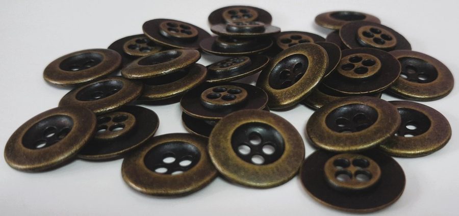 Metal sewing button - style 037