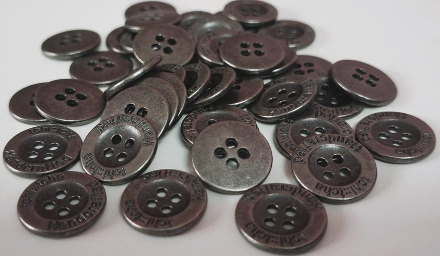 Metal sewing button - style 040