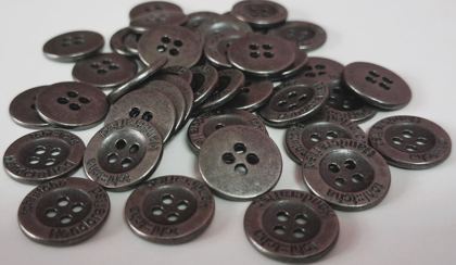 Metal sewing button - style 040