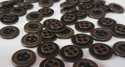 Metal sewing button - style 042