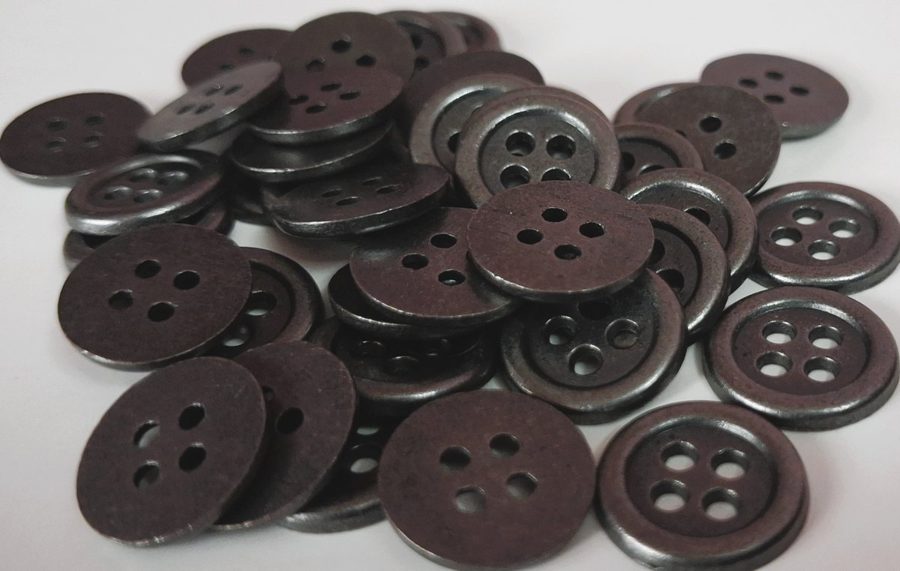 Metal sewing button - style 046