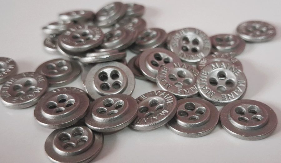 Metal sewing button - style 051