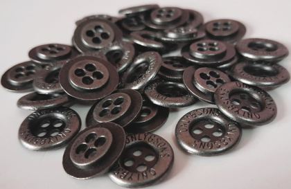Metal sewing button - style 057