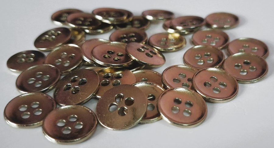 Metal sewing button - style 059