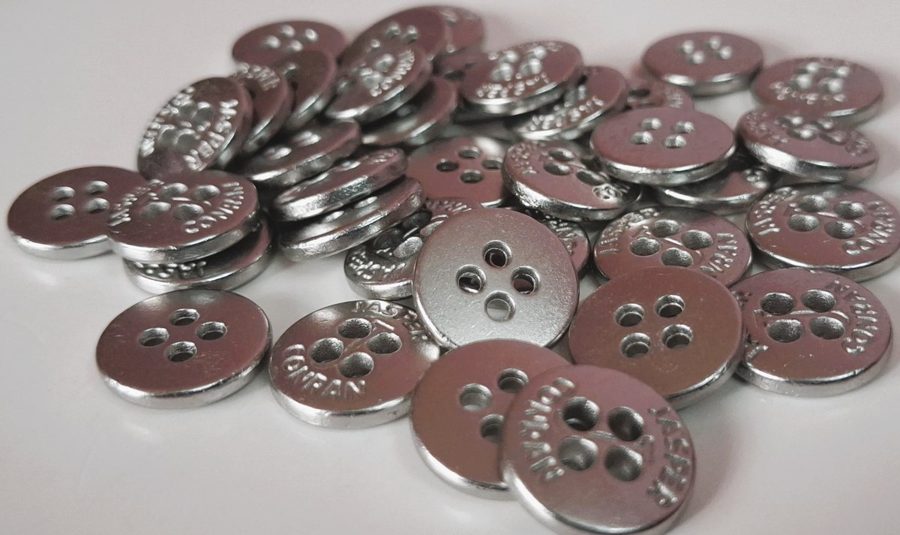 Metal sewing button - style 060