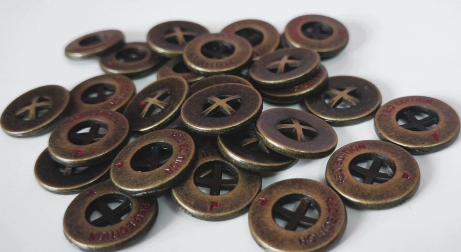 Metal sewing button - style 061