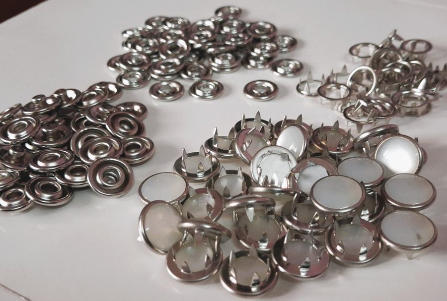 Prong snap fastener - style 010