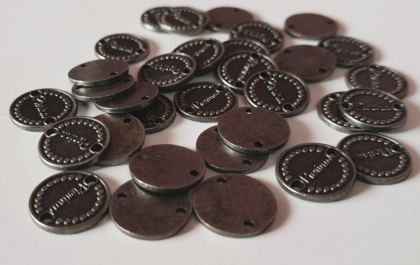 Metal label - style 003