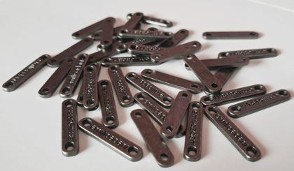Metal label - style 006
