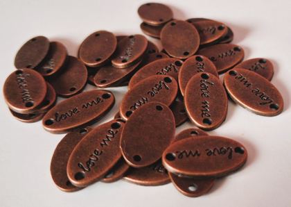 Metal label - style 008