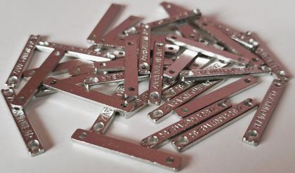 Metal label - style 009