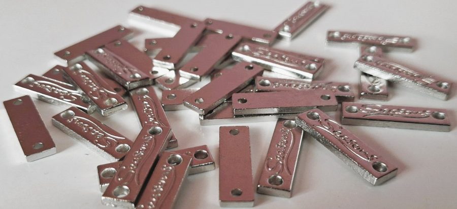 Metal label - style 010