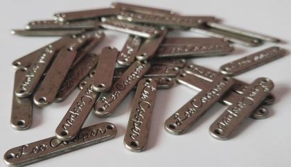 Metal label - style 020