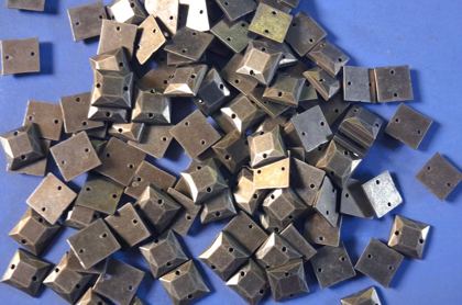 Acrylic crystal beads - Antique Brass 8 mm