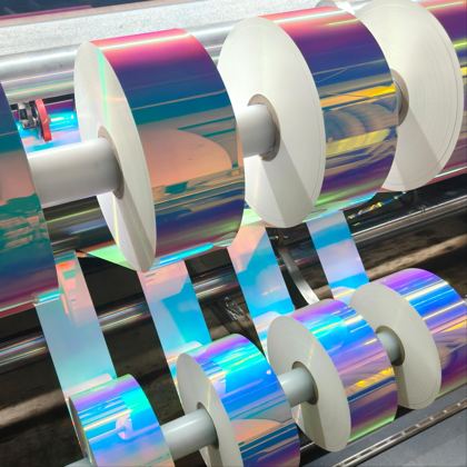Sequin film (PET) - holographic and metallic