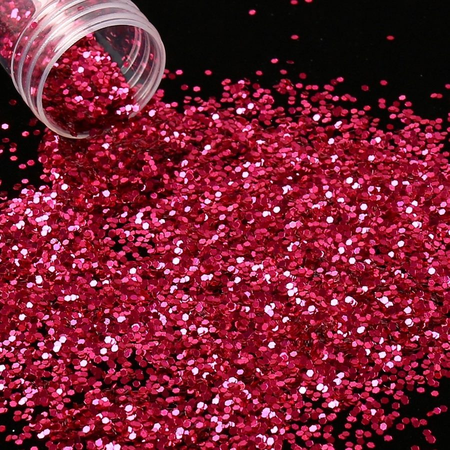 Glitter flakes - multi colour photo 2