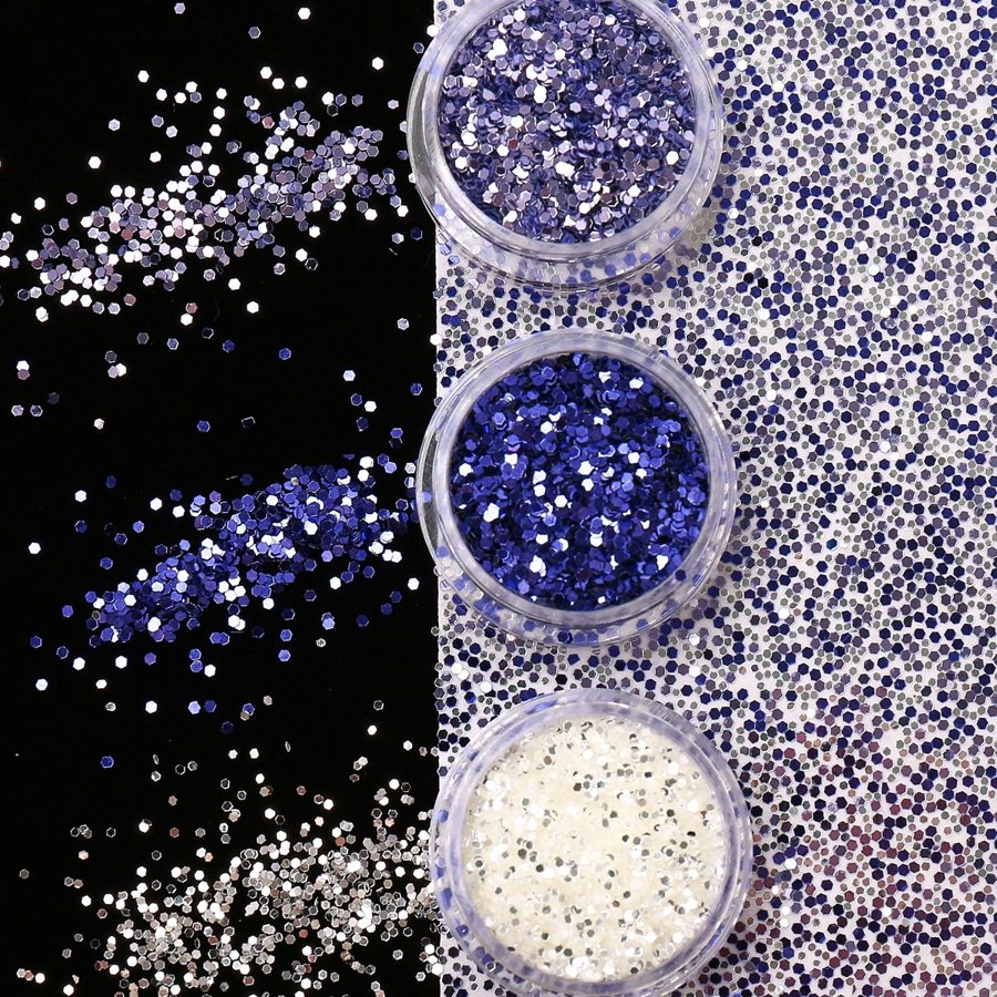 Glitter flakes - multi colour photo 6