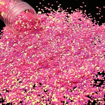 Glitter flakes - multi colour
